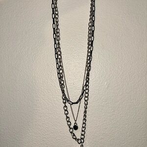 2 tone the nightmare before christmas necklace